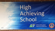 Tavelli is recognized by the State of Colorado as a High Achieving School. High Achieving School